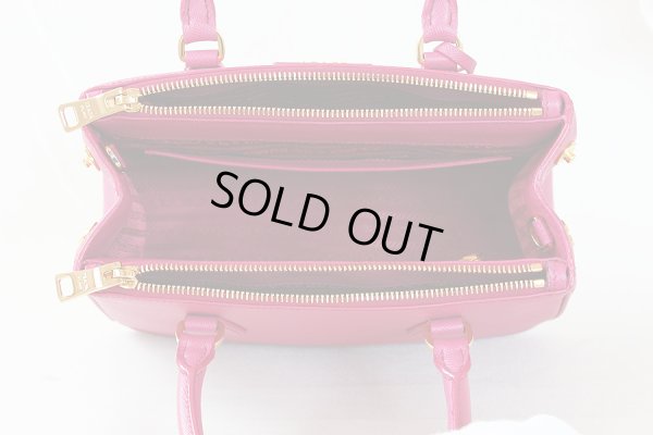 プラダ 2WAYハンドバック 1BA896 FUXIA/ピンク 中身