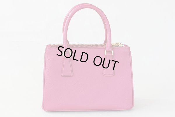 プラダ 2WAYハンドバック 1BA896 FUXIA/ピンク 裏面