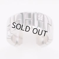 ポンテヴェキオ　750WG ダイアイリリング 0.08ct 15.70g