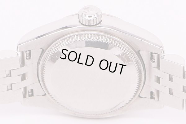 ロレックス　179174G　D417172   紺文字盤　裏面拡大