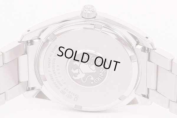 セイコー　グランドセイコー　SBGX061 9F62-0AB0　黒文字盤　裏面拡大