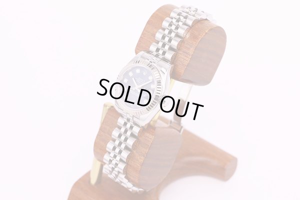 ロレックス　179174G　D417172   紺文字盤　サイド