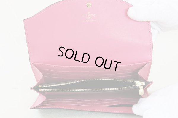 ルイ・ヴィトン ポルトフォイユ・サラ テュイルリー M64097 カーキ 中身(2)