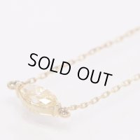 K18 ダイアイリペンダントネックレス 0.260ct 1.40g