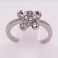 PT900 ダイアイリリング 0.02ct 0.18ct 5.10g