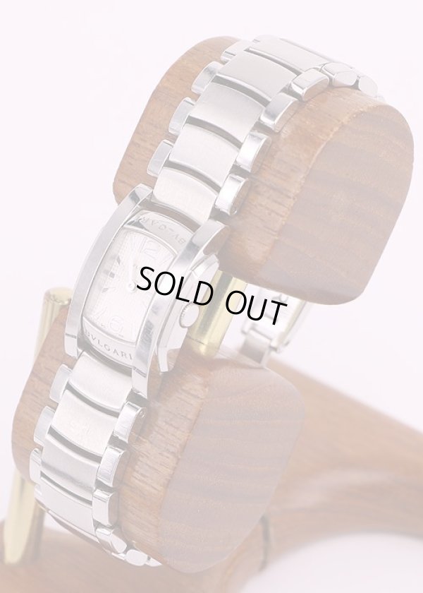 ブルガリ　アショーマ AA26S  白文字盤　サイド