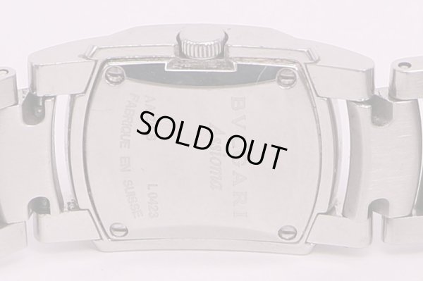 ブルガリ　アショーマ AA26S  白文字盤　裏面拡大