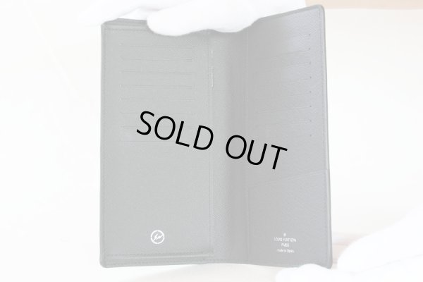 ルイ・ヴィトン ポルトフォイユ・ブラザ M64438 ストライプ入り 中身(1)