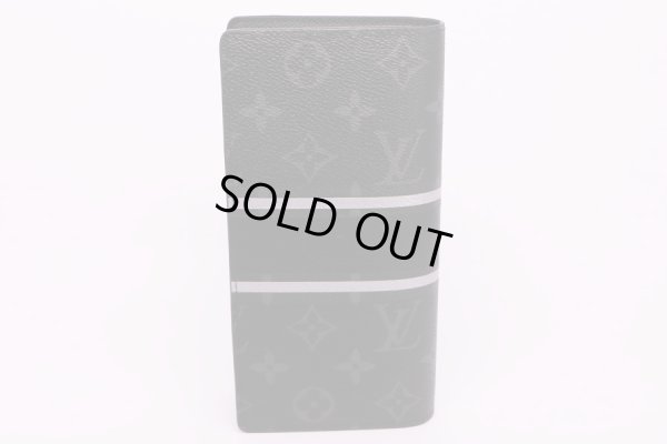 ルイ・ヴィトン ポルトフォイユ・ブラザ M64438 ストライプ入り 裏面