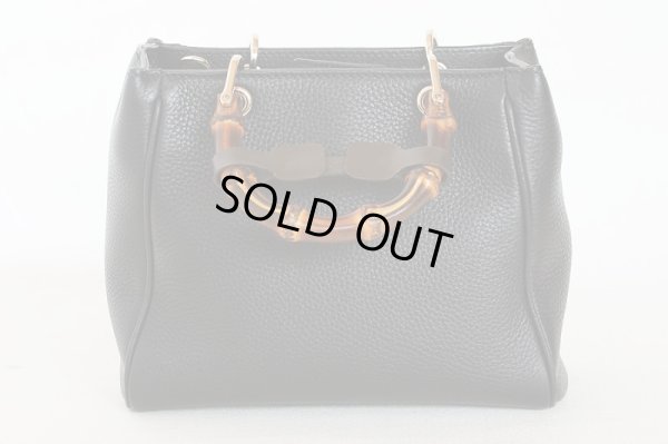 グッチ バンブーショッパーミニ2WAYバック 368823 001998 ブラック 裏面