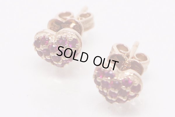 ポンテヴェキオ　K18PG ルビーダイアイリピアス 0.15ct*2 2.00g　拡大