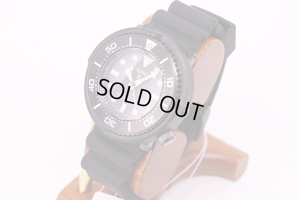 セイコー　プロスペックダイバーソーラー　SBDN029　黒文字盤　フリーメンズスポーツクラブ限定　サイド