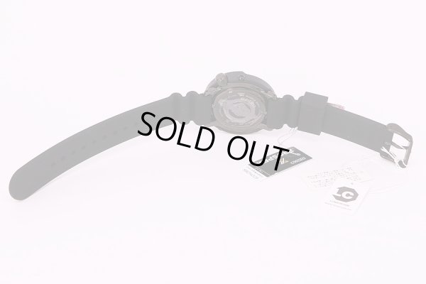 セイコー　プロスペックダイバーソーラー　SBDN029　黒文字盤　フリーメンズスポーツクラブ限定　ラバーベルト