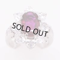 PT900 ルビーダイアイリリング 2.97ct 3.35ct 10.70g