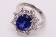 PT900 タンザナイトダイアイリリング 5.313ct 1.40ct 9.10g　拡大(2)