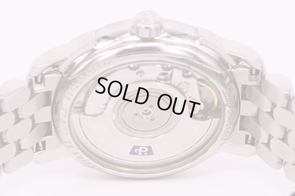 ペルレ　テンペスト　シェル文字盤　ダブルローター　裏面拡大