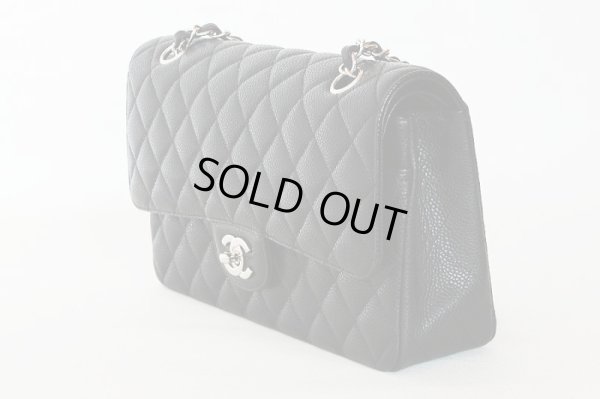 シャネル マトラッセ Wチェーンショルダーバック A01112 ブラック/SIV金具 サイド