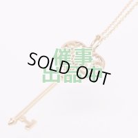 ティファニー 750PG エンチャントハートキーペンダントネックレス 5.00g
