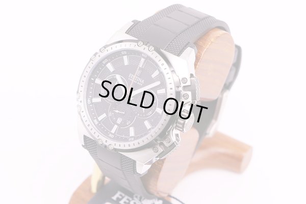 フェスティナ　クロノバイク　F169970 黒文字盤　サイド