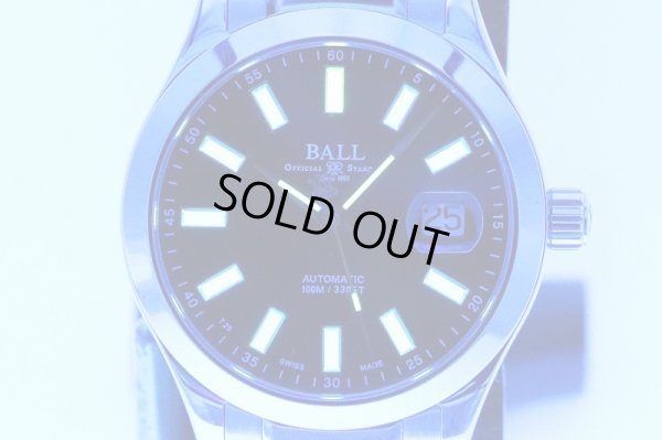 ボール　エンジニアII 　マーベライトNM1200C  黒文字盤　ライト