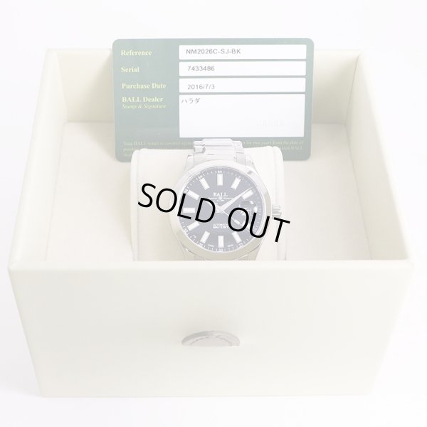 ボール　エンジニアII 　マーベライトNM1200C  黒文字盤　箱