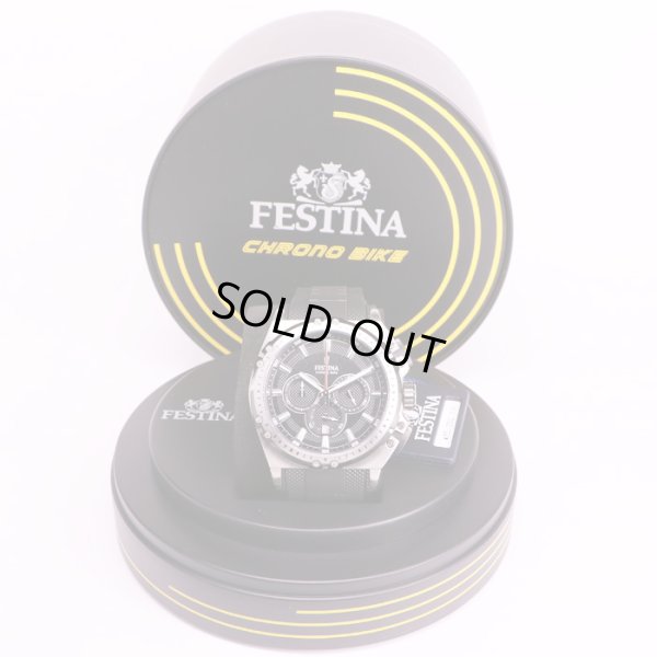 フェスティナ　クロノバイク　F169970 黒文字盤　箱