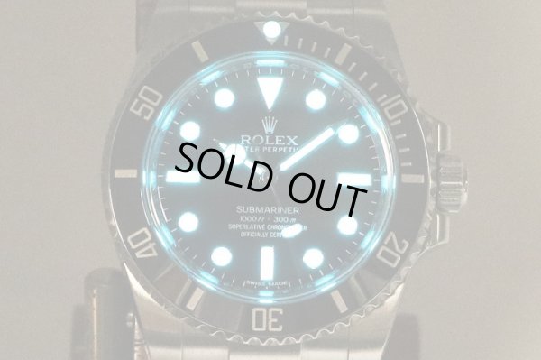 ロレックス　114060 7U5131C8  サブマリーナノンデイト　黒文字盤　ライト(2)