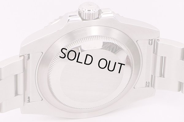 ロレックス　114060 7U5131C8  サブマリーナノンデイト　黒文字盤　裏面拡大