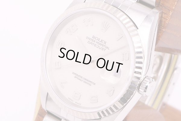 ロレックス　16234 T876757 アイボリーコンピュータ文字盤　サイド拡大