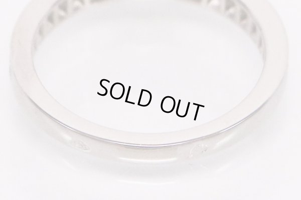 カルティエ　PT950 ソリテールリング 0.40ct 3.60g　外側