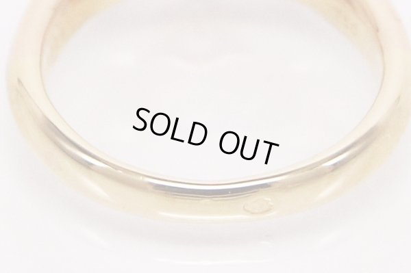 カルティエ　スリーゴールド ソリテールリング 0.36ct 3.80g　外側