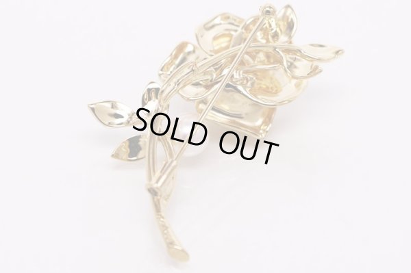 ミキモト　K18 グレース コレクション パールイリブローチ 7.30mm 20.00g　裏面