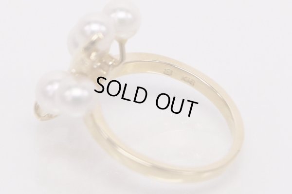 ミキモト　K18 パールイリリング 4.90g　刻印