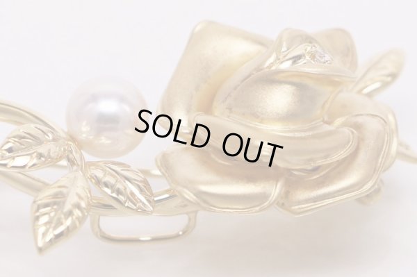 画像6: ミキモト　K18 グレース コレクション パールイリブローチ 7.30mm 20.00g