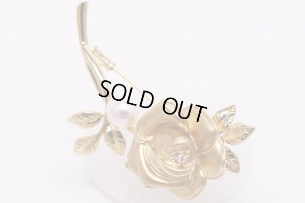 画像8: ミキモト　K18 グレース コレクション パールイリブローチ 7.30mm 20.00g