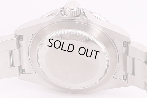 ロレックス　16610　M117673　黒文字盤　ルーレット　裏面拡大