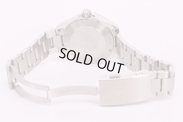 タグ・ホイヤー　アクアレーサー　WAY111A　黒文字盤　ブレス