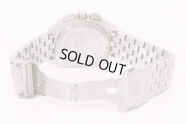 ＭＴＭ　パトリオット　スティール　クロノ　NV0416　黒文字盤　ブレス