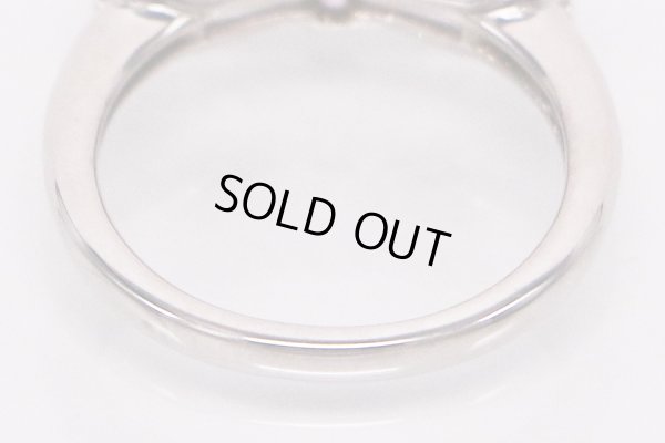 K18WG マルチストーンイリリング 3.60g　外側