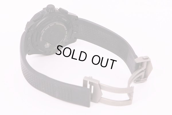 タグ・ホイヤー　アクアレーサー　キャリバー16　クロノグラフ　CAJ2180　黒文字盤　裏面