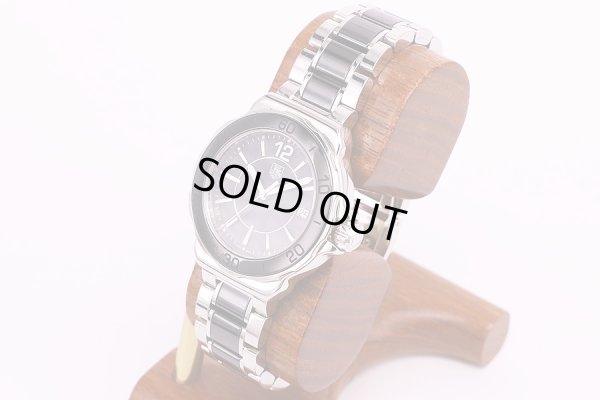 タグ・ホイヤー　フォーミュラー1　WAH1210　黒文字盤　サイド