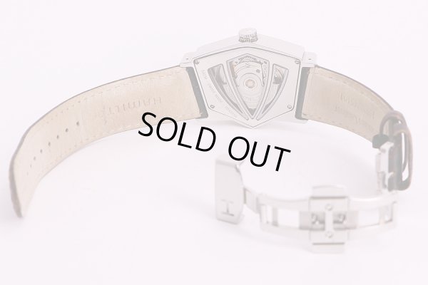 ハミルトン　ベンチュラ　H245150　茶文字盤　革ベルト