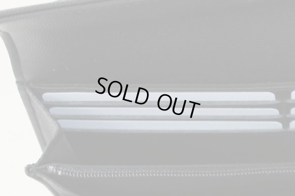 シャネル　ボーイシャネル　ニツ折長財布　A80286　ブラック マットゴールド金具　カードケース