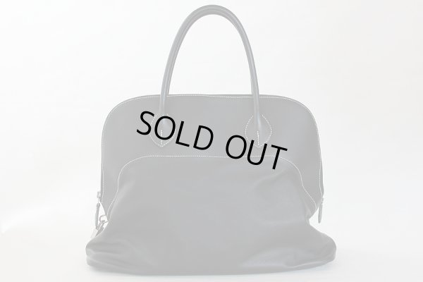 エルメス ボリードリラックス40 ブラック SIV金具 裏面