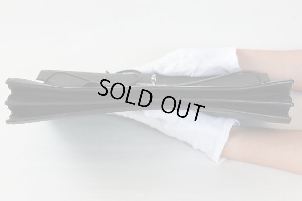 エルメス　ケリーデペッシュ34 ブラック SIV金具　底