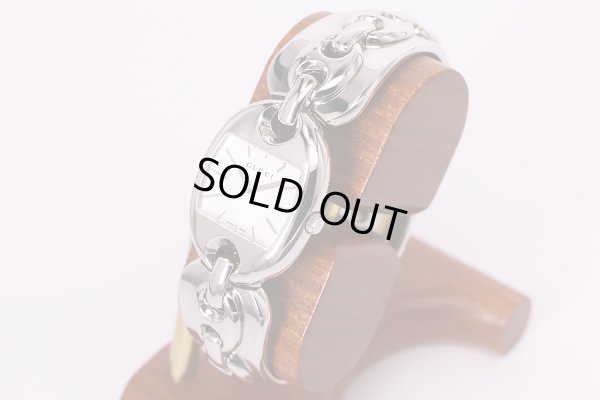 グッチ　YA121.5　マリーナ　シェル文字盤　サイド