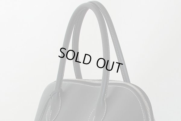 エルメス ボリードリラックス40 ブラック SIV金具 サイド上部