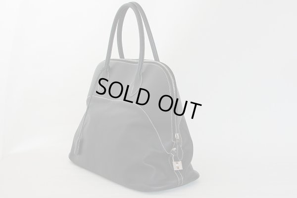 エルメス ボリードリラックス40 ブラック SIV金具 サイド