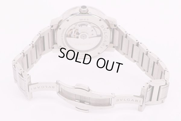 ブルガリ　ブルガリブルガリ　BB41SS　黒文字盤　ブレス