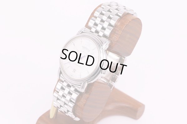 モーリス・ラクロア　ポントスデイデイト　AB94976　ドイツ語曜日表示　白文字盤　サイド